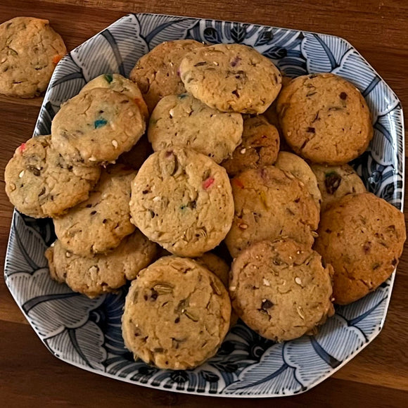 Tea Biscuits On A Plate