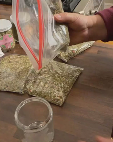 Refill your jar with saufennel mix